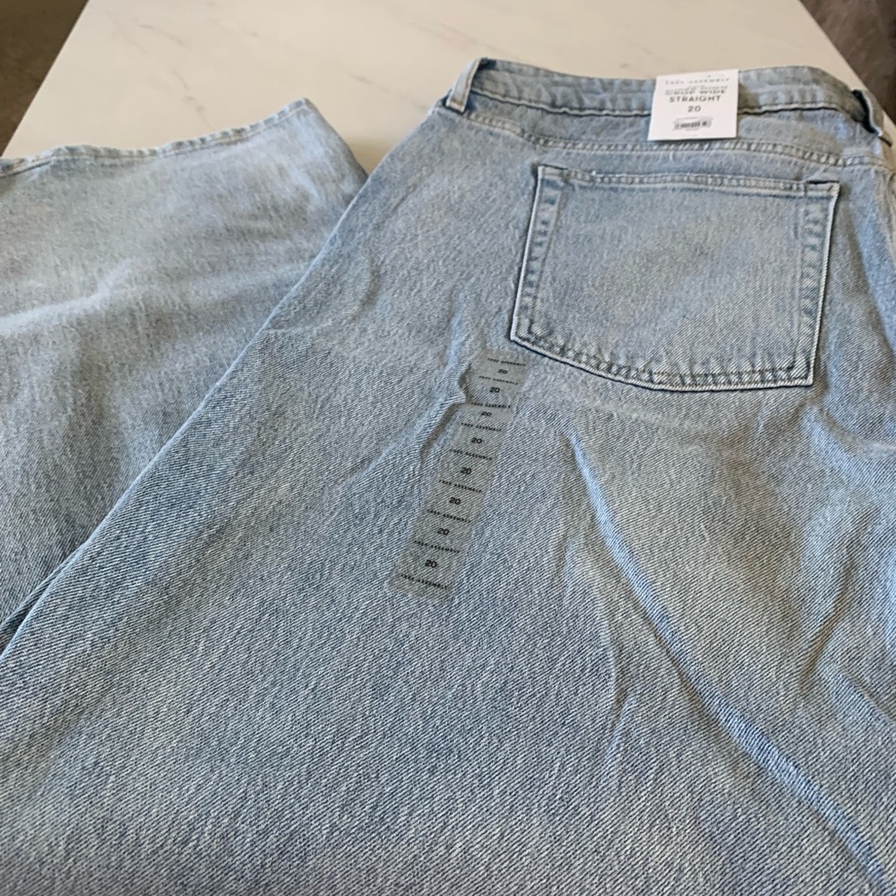 Relaxed Blue Denim Jeans with Vintage Finish